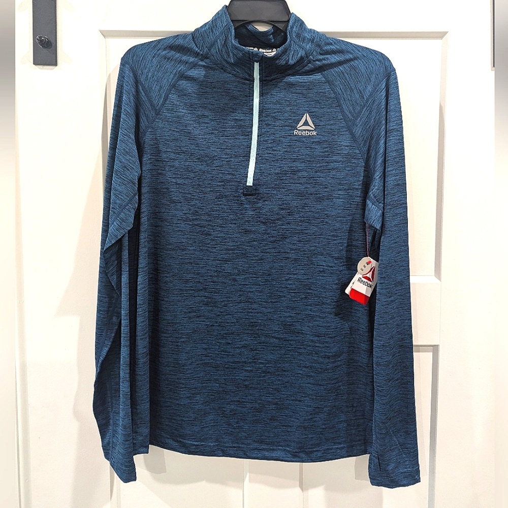 NWT!! Men's Slim Athletic Reebok Lightweight Pullover - Size L